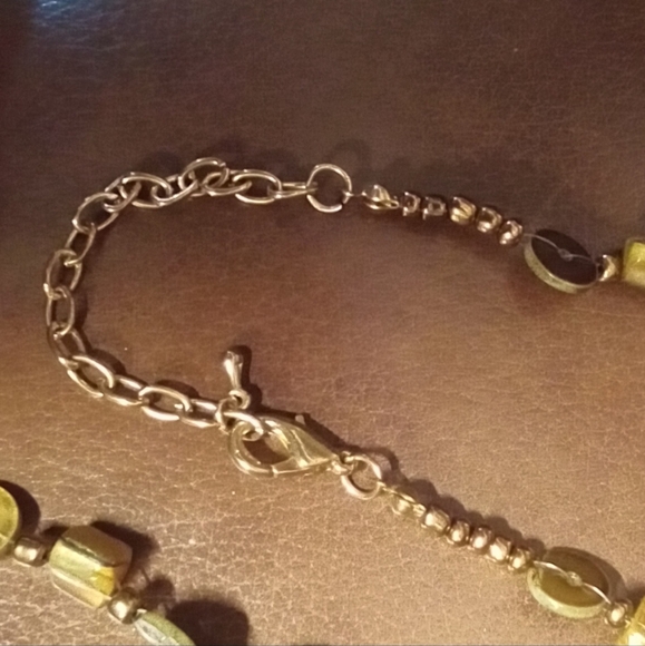 Vintage golden show necklace - Picture 4 of 4